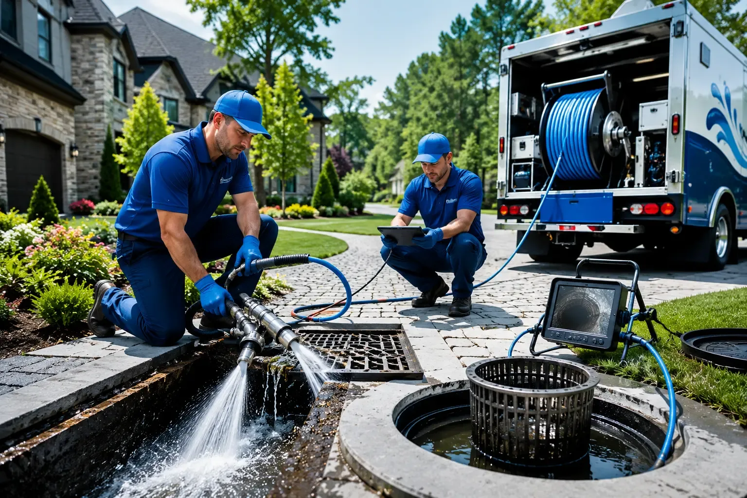 Local outdoor drain cleaning professionals in West Bloomfield, MI