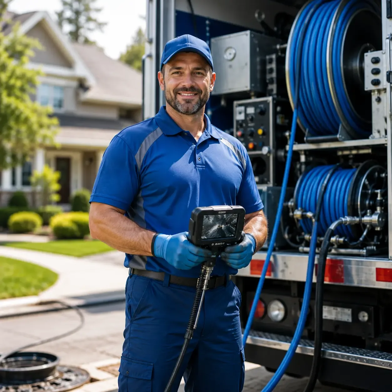 Local outdoor drain cleaning specialists in West Bloomfield, MI